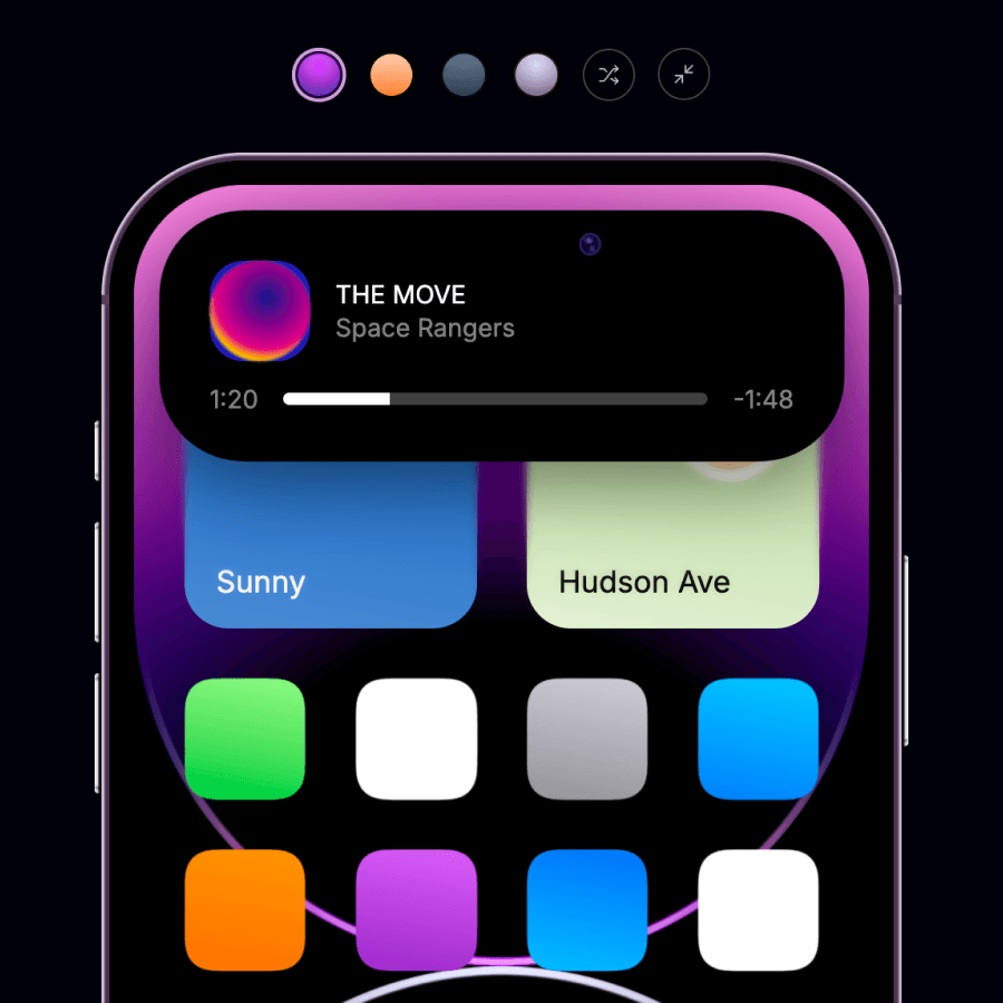 A close up of the top of an iPhone X, highlighting the notch UI behaviour